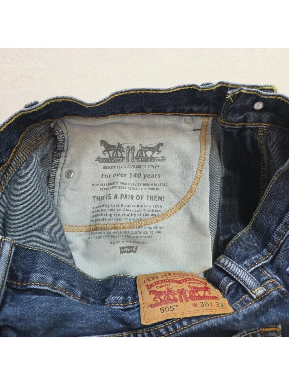 Levis levi’s 505